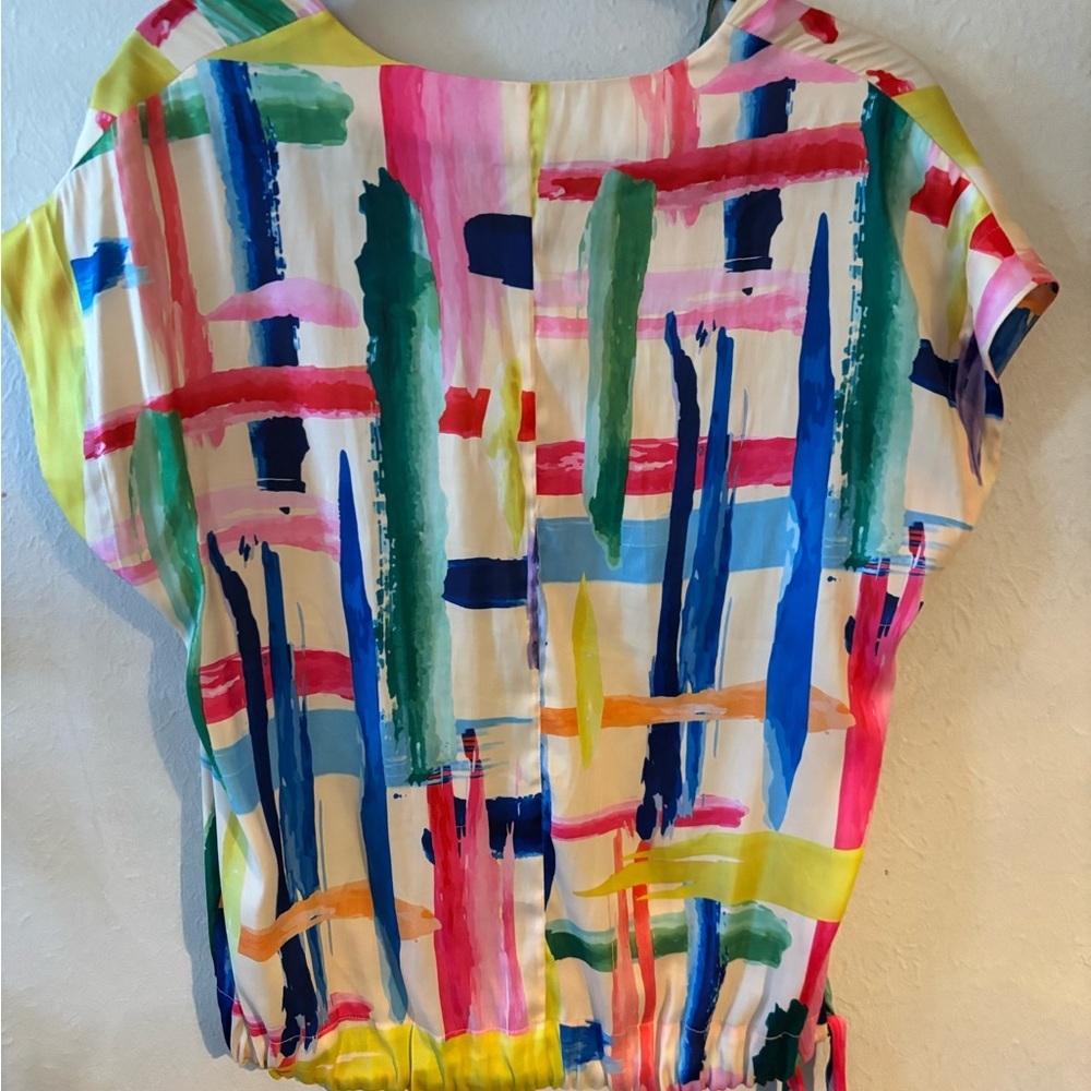 Essential Artwerp Multi Color Top Size 36 - image 6